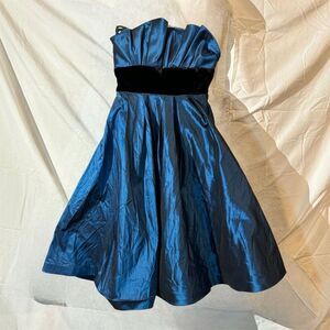 Vivienne Tam Silk Strapless Dress Size 4 Luxe Jewel-Tone Evening Gown Party Glam